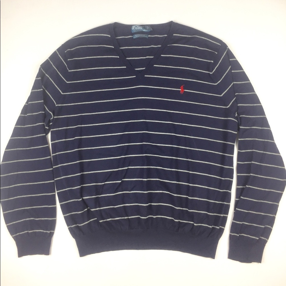 Polo Ralph Lauren Men's Striped V-Neck